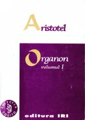 book Organon, vol. 1