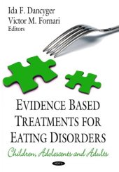 book Evidence Based Treatments for Eating Disorders: Children, Adolescents, and Adults