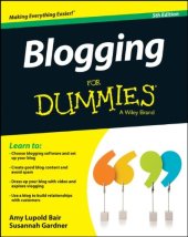 book Blogging For Dummies