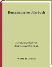 book Romanistisches Jahrbuch: 2007