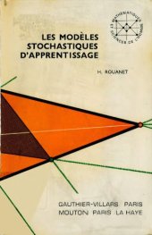 book Les modèles stochastiques d'apprentissage : Recherches et perspectives