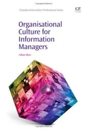 book Organisational Culture for Information Managers