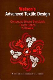 book Watson's Advanced Textile Design. Compound Woven Structures