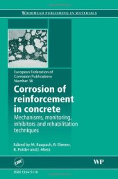 book Corrosion of Reinforcement in Concrete. Monitoring, Prevention and Rehabilitation Techniques