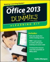 book Office 2013 eLearning Kit For Dummies