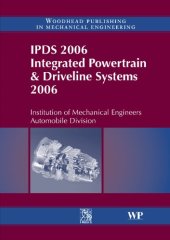 book IPDS 2006 Integrated Powertrain and Driveline Systems 2006