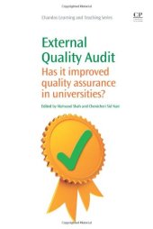 book External Quality Audit. Has It Improved Quality Assurance in Universities?