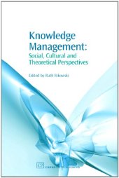 book Knowledge Management. Social, Cultural and Theoretical Perspectives