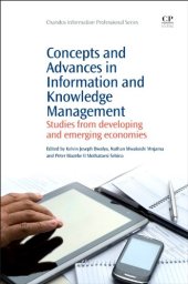 book Concepts and Advances in Information Knowledge Management. Studies from Developing and Emerging Economies