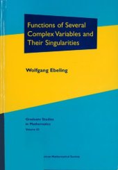 book Functions of several complex variables and their singularities