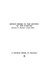 book A source book in physics