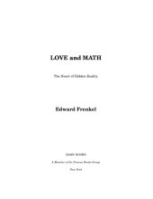 book Love and math: The heart of hidden reality