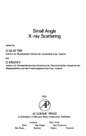 book Small angle x-ray scattering