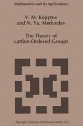 book The theory of lattice-ordered groups