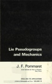 book Lie pseudogroups and mechanics