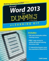 book Word 2013 eLearning Kit For Dummies