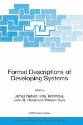 book Formal descriptions of developing systems