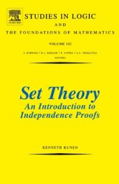 book Set Theory. An Introduction to Independence Proofs