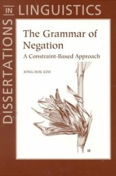 book The grammar of negation: A constraint-based approach [PhD Thesis]