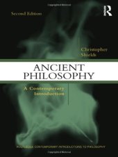 book Ancient Philosophy: A Contemporary Introduction