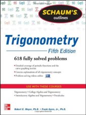 book Schaum's Outline of Trigonometry, 5th Edition: 618 Solved Problems + 20 Videos