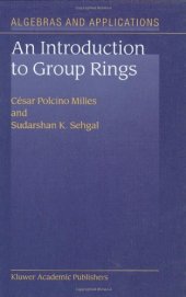 book An Introduction to Group Rings