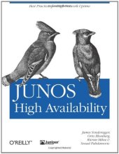 book JUNOS High Availability: Best Practices for High Network Uptime