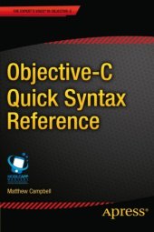 book Objective-C Quick Syntax Reference