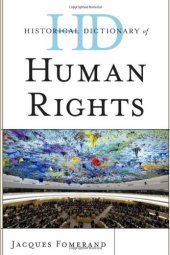 book Historical Dictionary of Human Rights