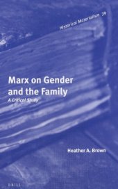 book Marx on Gender and the Family: A Critical Study