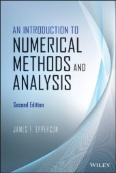 book An Introduction to Numerical Methods and Analysis