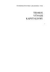 book Teorie vývoje kapitalismu