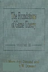 book The Foundations of Game Theory