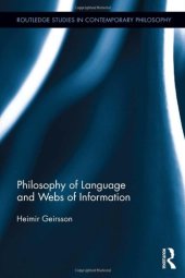 book Philosophy of Language and Webs of Information