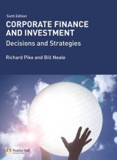 book Corporate finance and investment : decisions & strategies