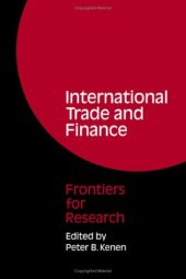 book International Trade and Finance: Frontiers for Research