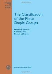 book The Classification of the Finite Simple Groups, 4, Part II, Chapters 1-4: Uniqueness Theorems