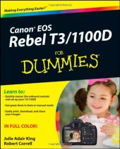 book Canon EOS Rebel T3/1100D For Dummies