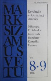 book [Journal] Marksizam u svetu. 1982. No 8-9: Revolucije u Centralnoj Americi