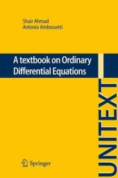 book A Textbook on Ordinary Differential Equations