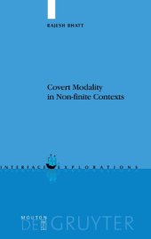 book Covert modality in non-finite contexts