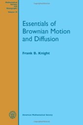 book Essentials of Brownian Motion and Diffusion