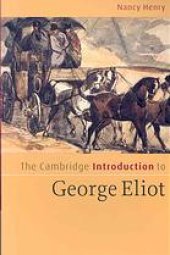 book The Cambridge introduction to George Eliot