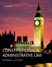 book Constitutional and administrative law