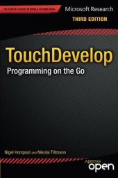 book TouchDevelop: Programming on the Go