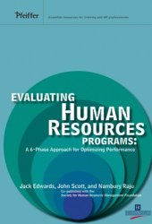 book Evaluating human resources programs : a 6-phase approach for optimizing performance