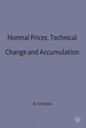 book Normal Prices, Technical Change and Accumulation