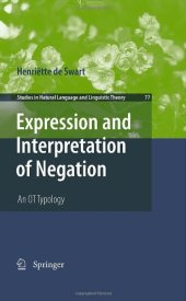 book Expression and Interpretation of Negation: An OT Typology