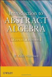 book Introduction to Abstract Algebra