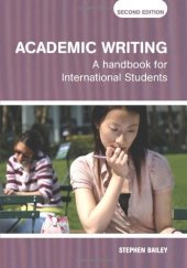 book Academic writing : a handbook for international students